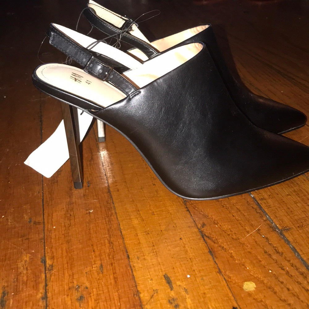Brand New H&M Heeled Mules